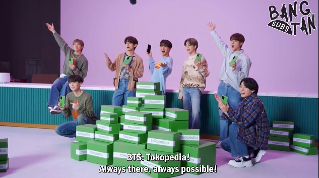 210214 Tokopedia X BTS - Behind The Scene TVC — BTS-TRANS/BANGTANSUBS